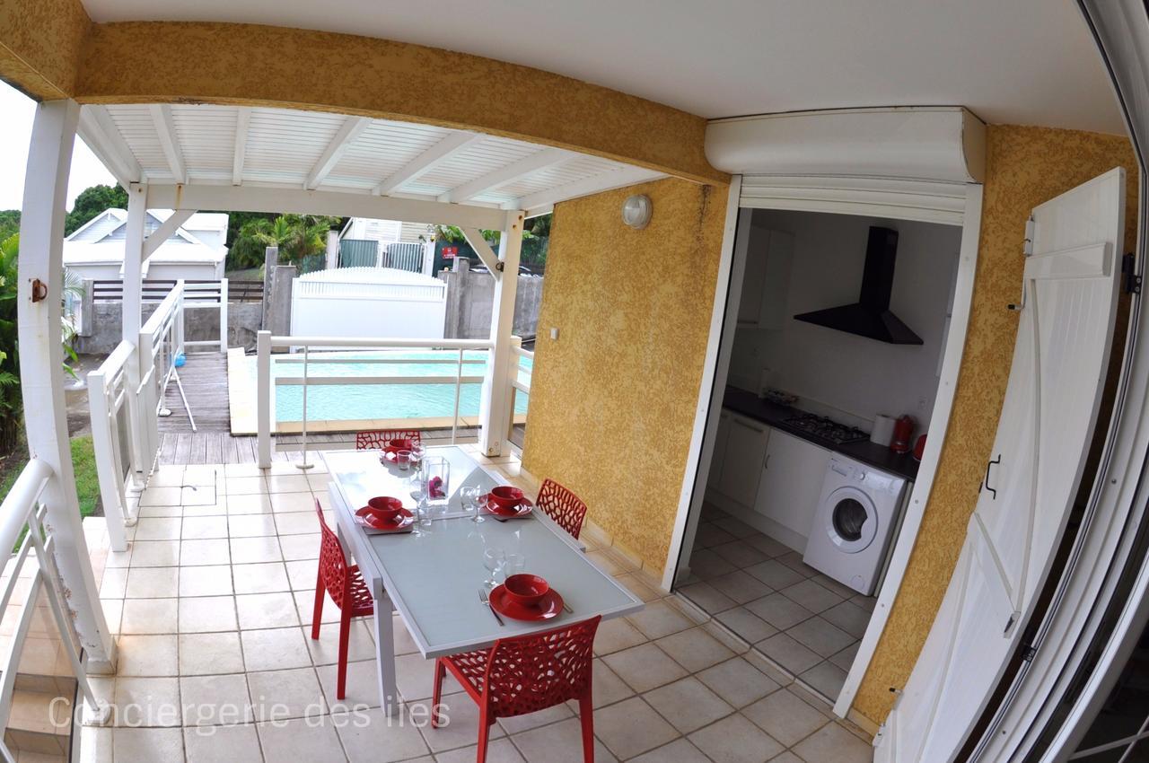 Petit Havre De Paix Bis - Piscine Et Plage A Pied Le Gosier Kültér fotó